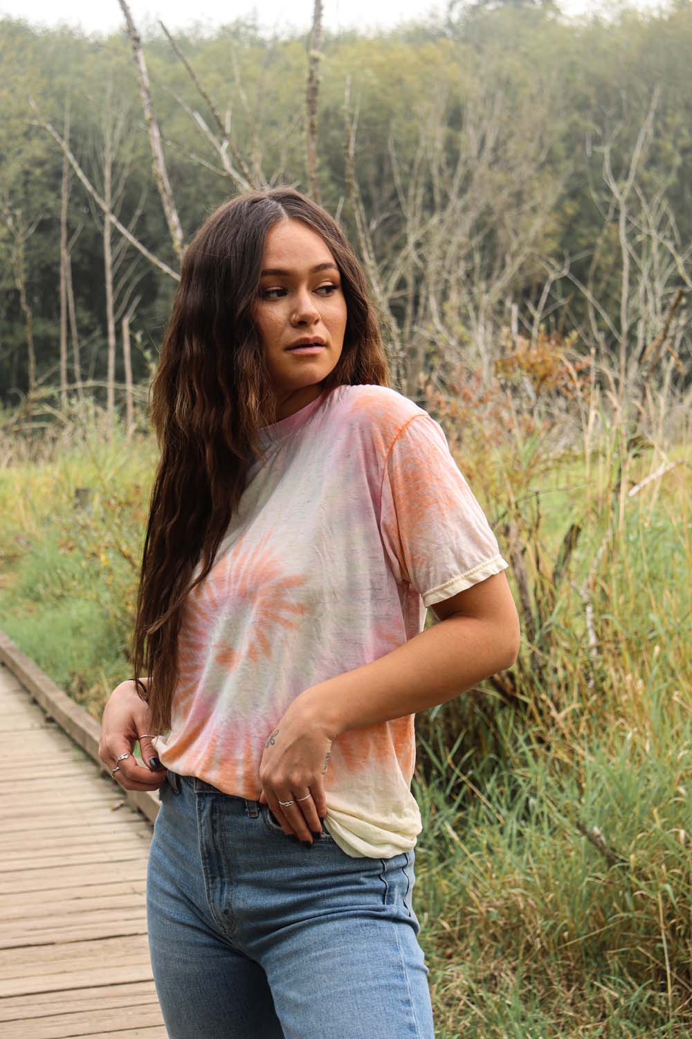 Any Design - Faded Tie Dye Tees
