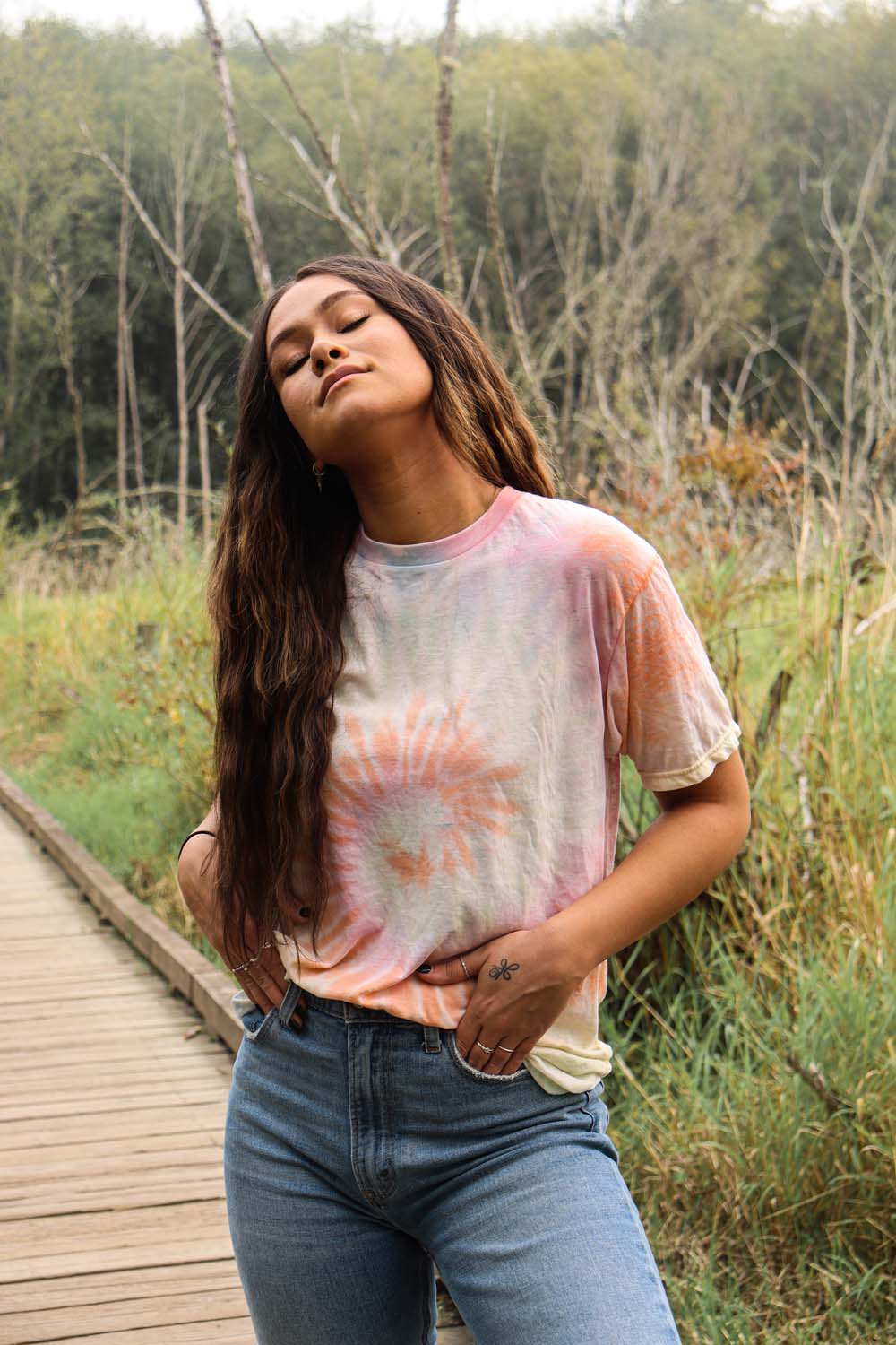 Any Design - Faded Tie Dye Tees