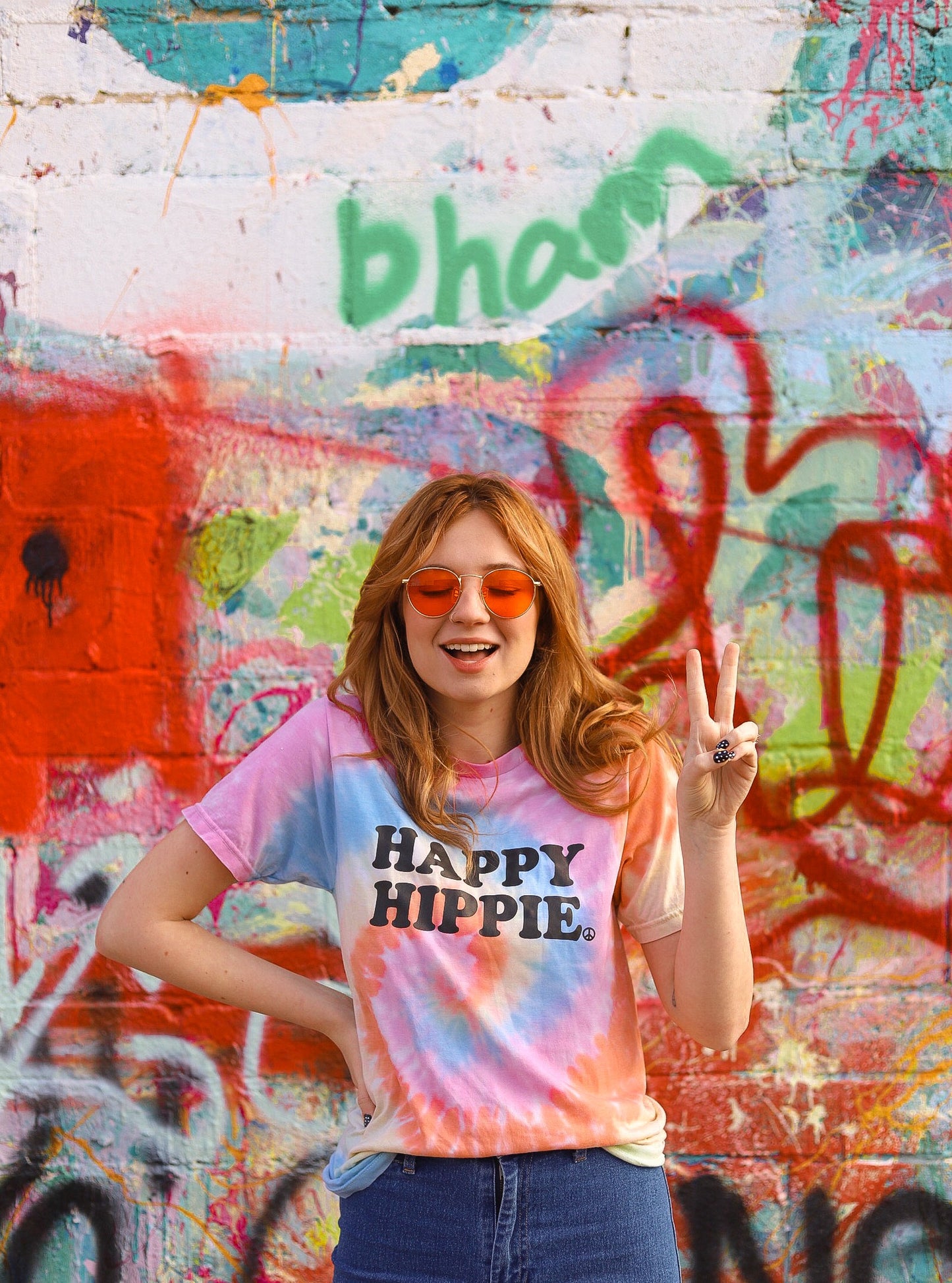 Any Design - Faded Tie Dye Tees