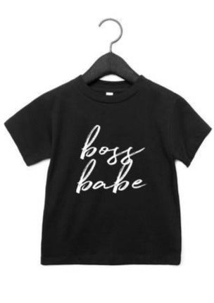 Boss Babe - Kid's + Toddler Tees